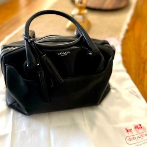 Black coach purse